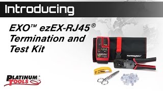 EXO ezEX-RJ45 Termination & Test Video