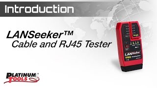 LANSeeker™ - Cable Tester and RJ45 Tester