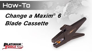 How to Change Maxim 6 Blade Cassette